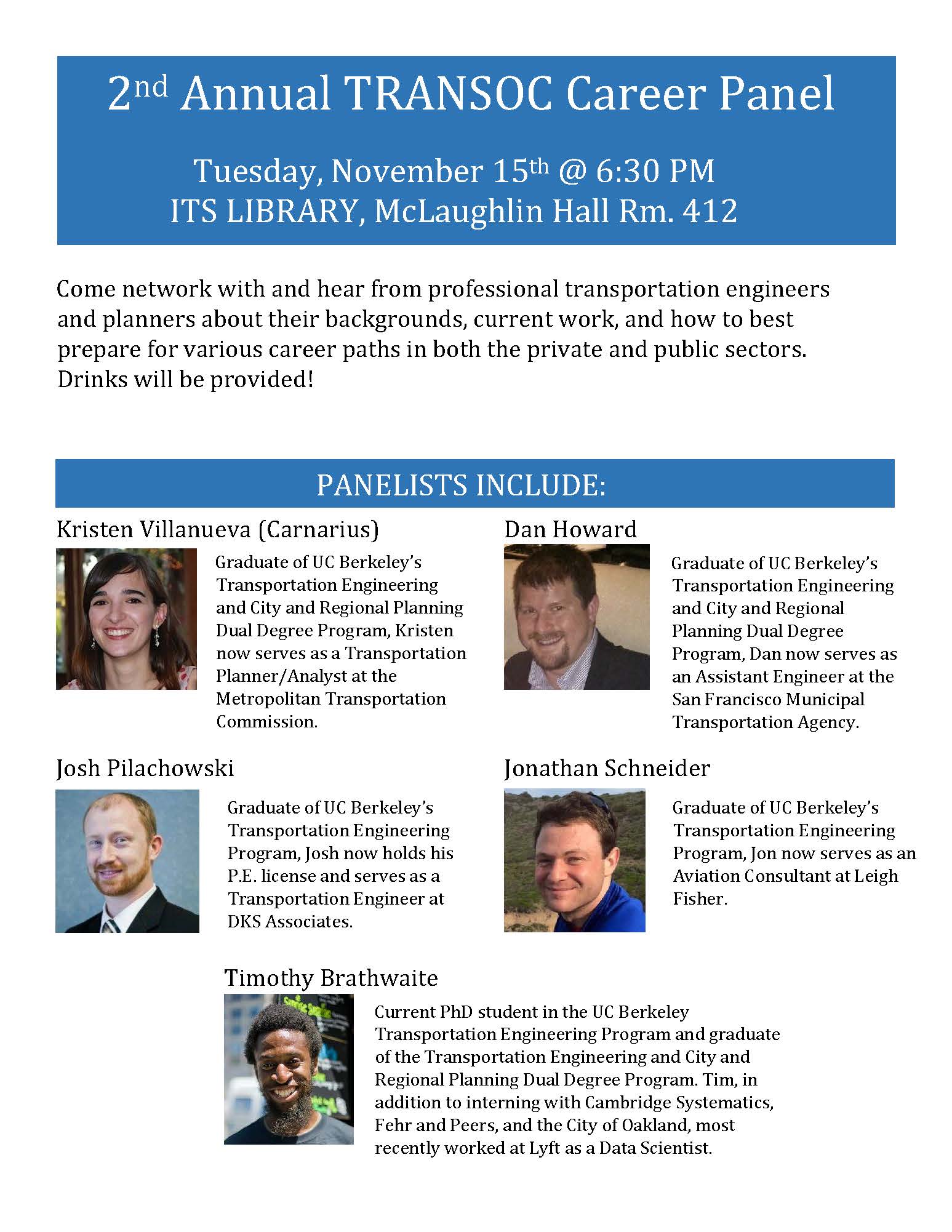 2nd annual transoc career panel flyer dks associates panel flyer